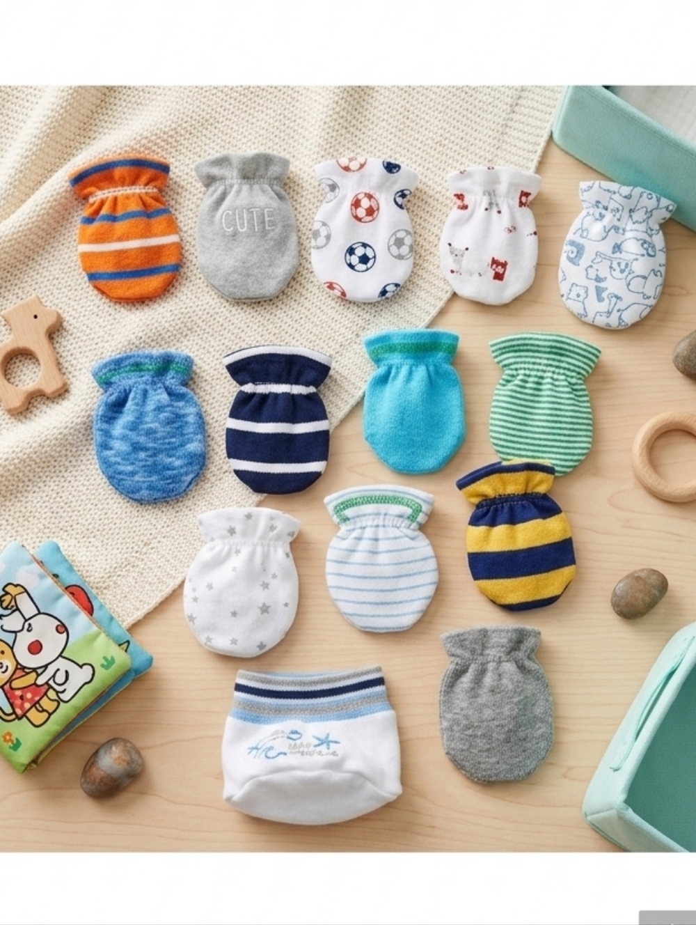Assorted Baby Booties/Mittens Bundle